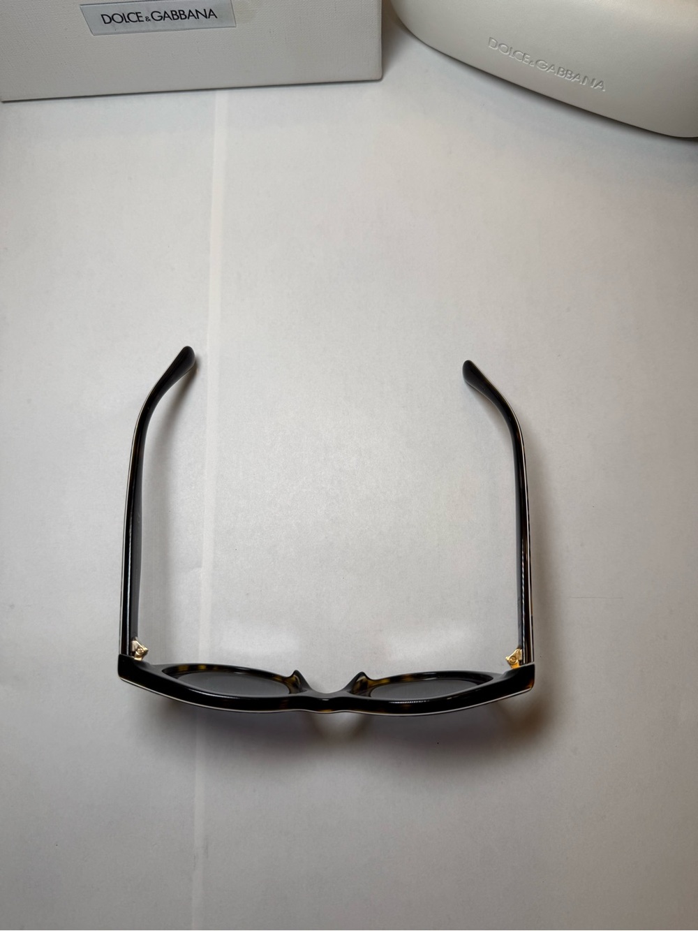 Dolce & Gabbana Multicolor Geometric Cat-Eye Sunglasses - Black Lenses - Picture 3 of 11